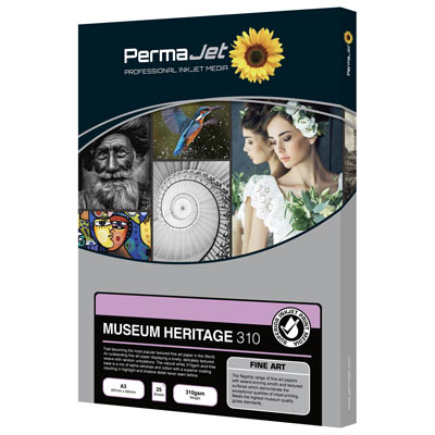 Permajet Museum Heritage Printer Paper 310 A4 25 Sheets, none