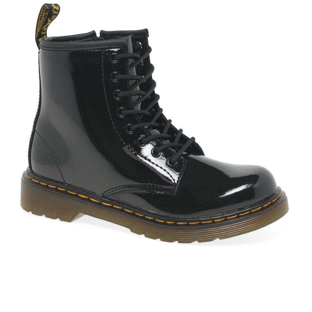 Dr. Martens Black 1460 Girls  Boots, Size: 1
