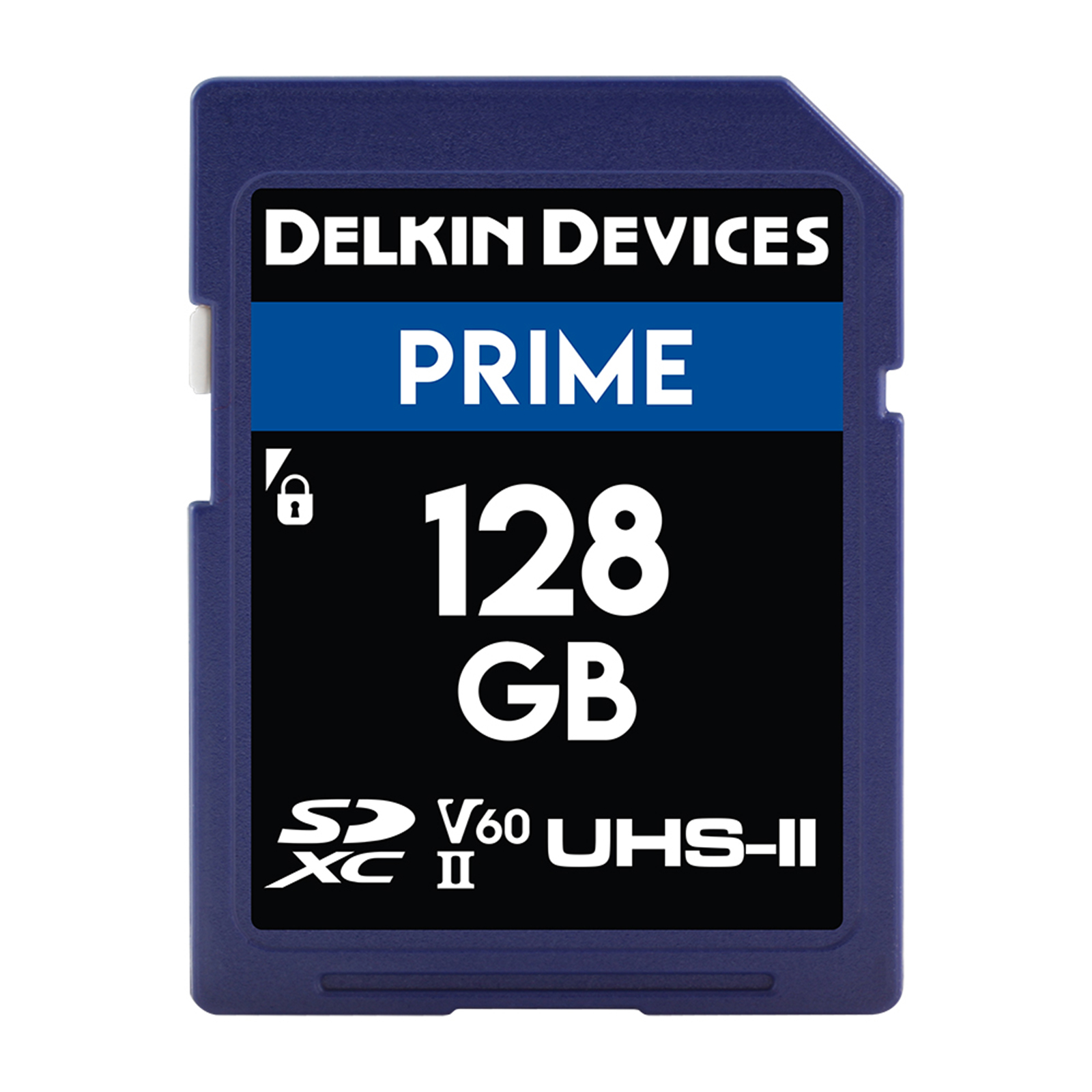 Delkin 128GB 1900x UHS-II SDXC Memory Card