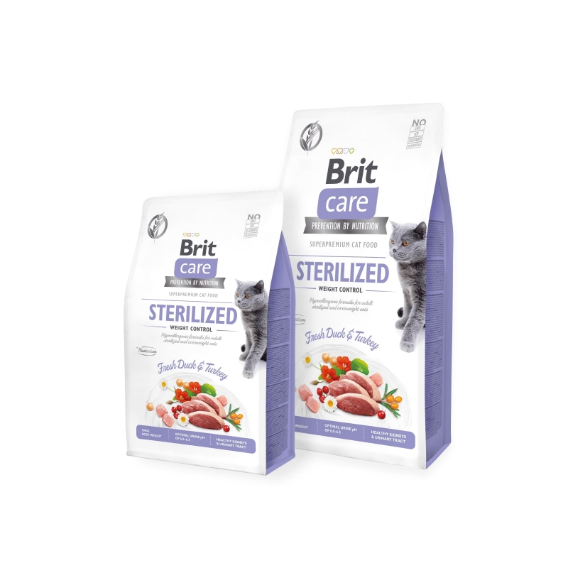 Brit 7 Kg Pienso para Gatos Esterilizados Weigt Control Brit Care