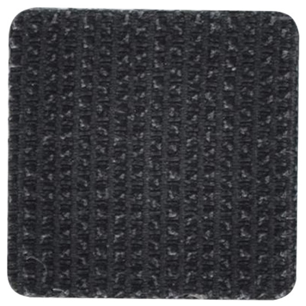 DIY Direct Self Adhesive Velcro Style Pads, Black Hooks 22mm Square (10 Pack)