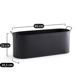 La Redoute Interieurs Anaïa Metal Planter