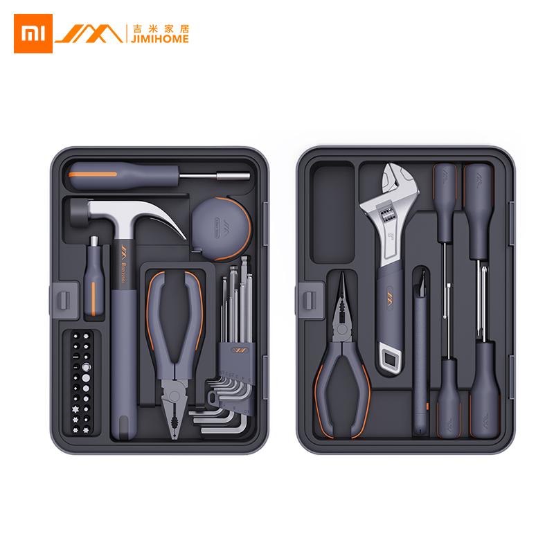 Jimibox X2-ab Hand Carry Portable Set Of Tools Carpenter Hand Tool Set Repair Tool Kit For Apartment Dorm And Office