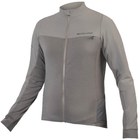 Endura GV500 Long Sleeve Jersey  - Fossil / Small