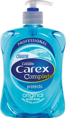 Carex Hand Soap Antibacterial Liquid Blue 31345 500 ml