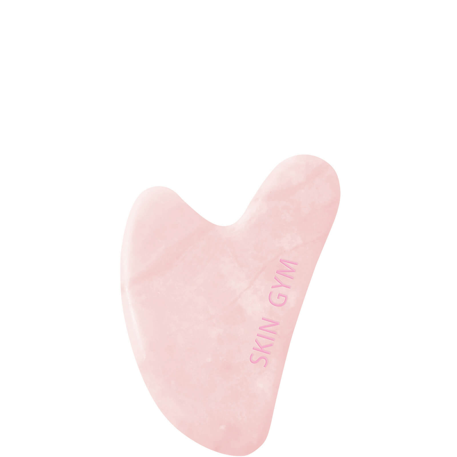 Skin Gym  Rose Quartz Sculpty Heart Gua Sha