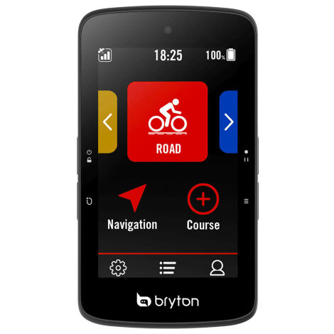 Bryton Rider S800T GPS Cycling Computer Bundle Kit  - Black / GPS / Includes HRM, SPD, CAD Sensors