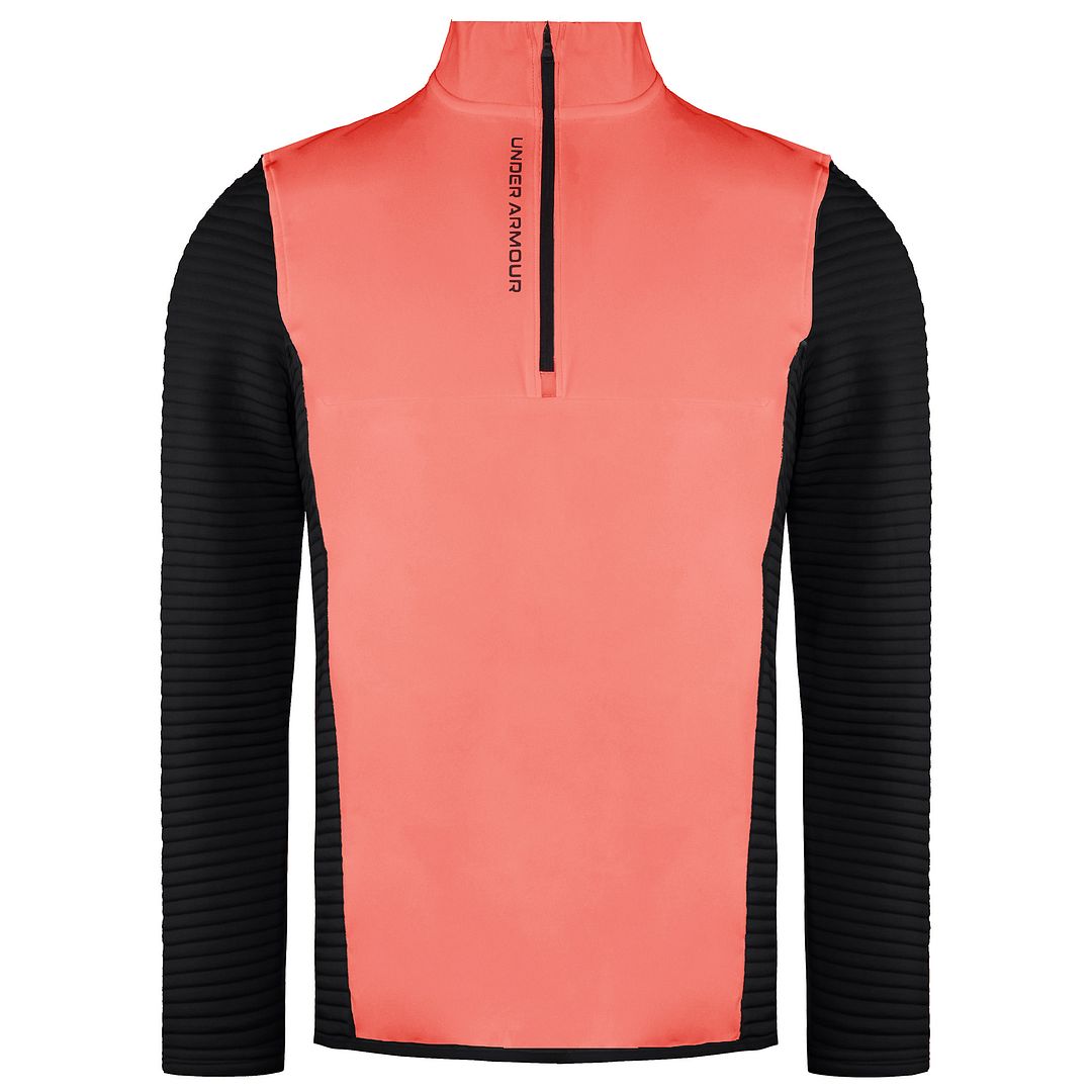  Storm Evolution Daytona Mens Black/Red Hybrid Golf Sweaters - Size 2XL