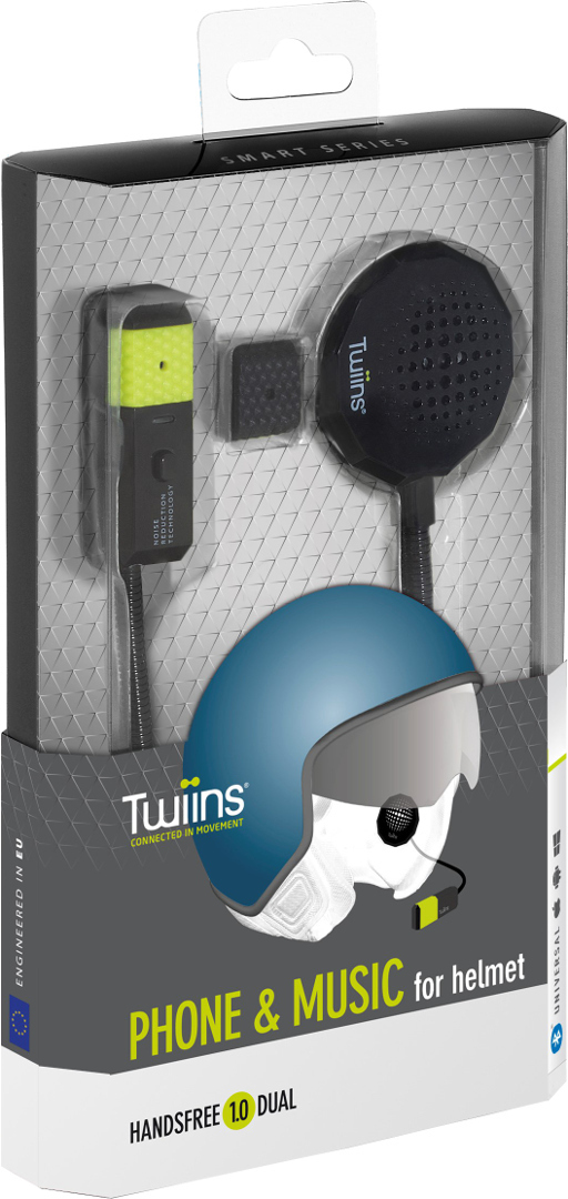 Twiins HF1.0 Dual Communication System, black, black, Size One Size