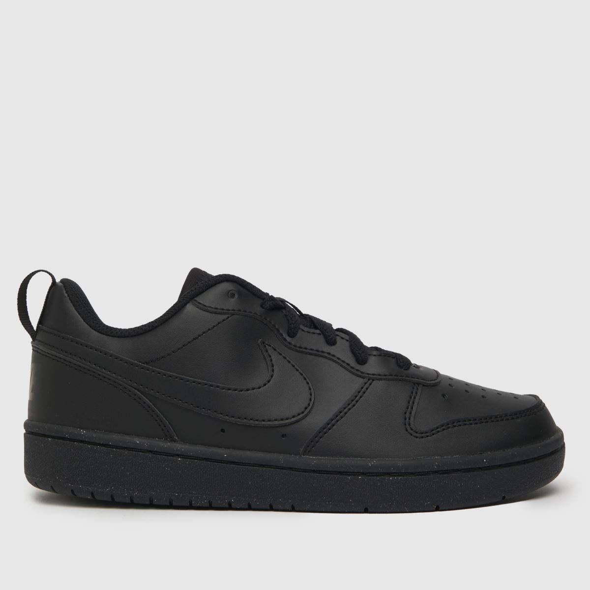 Nike Black Court Borough Low Recraft Youth Trainers, Size: 6 (EU 39)