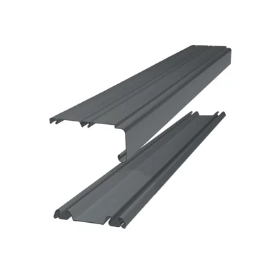Spacepro Graphite Sliding Storage Door Track (L)3606mm