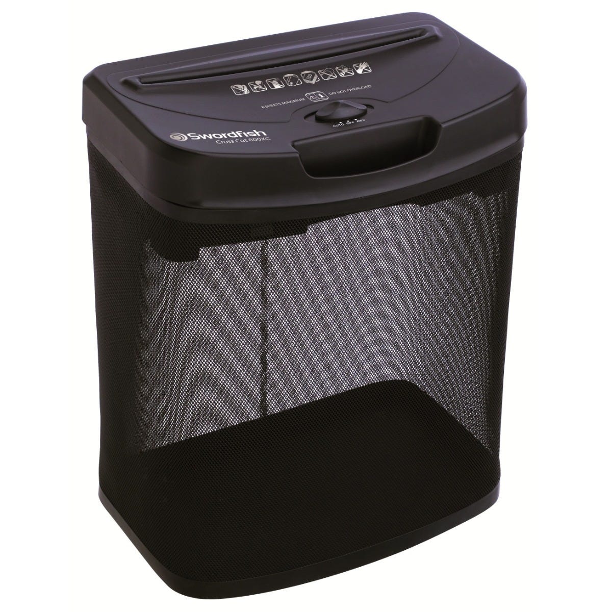 Swordfish Swordfish 800XC 8 Sheet Cross Cut Shredder | Home & Office Machines > Shredders > Shredding Machines