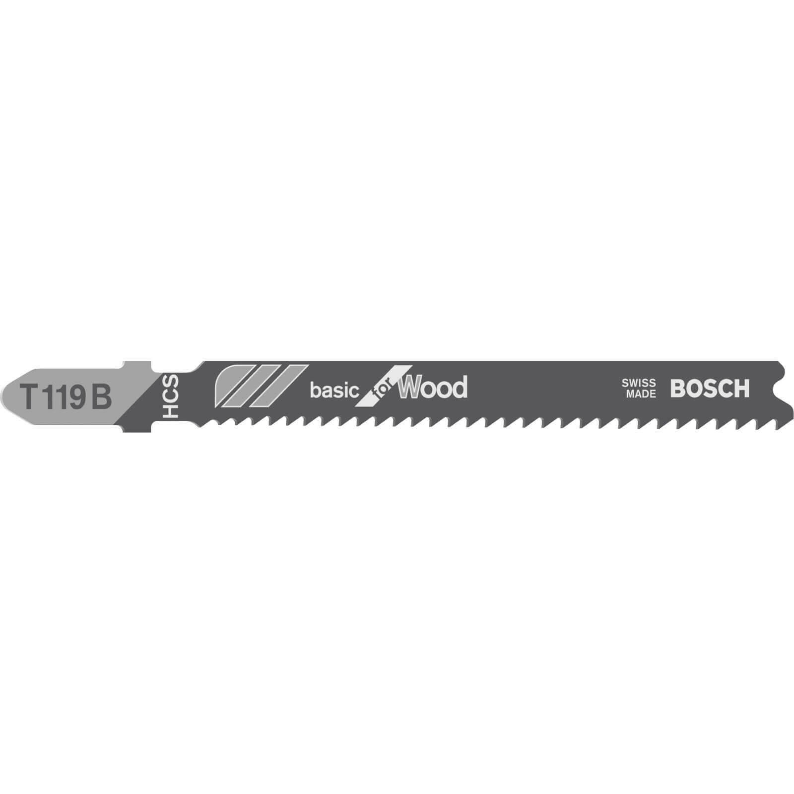 Bosch 2608630878 T119B (PK-3) JIGSAW BLADES