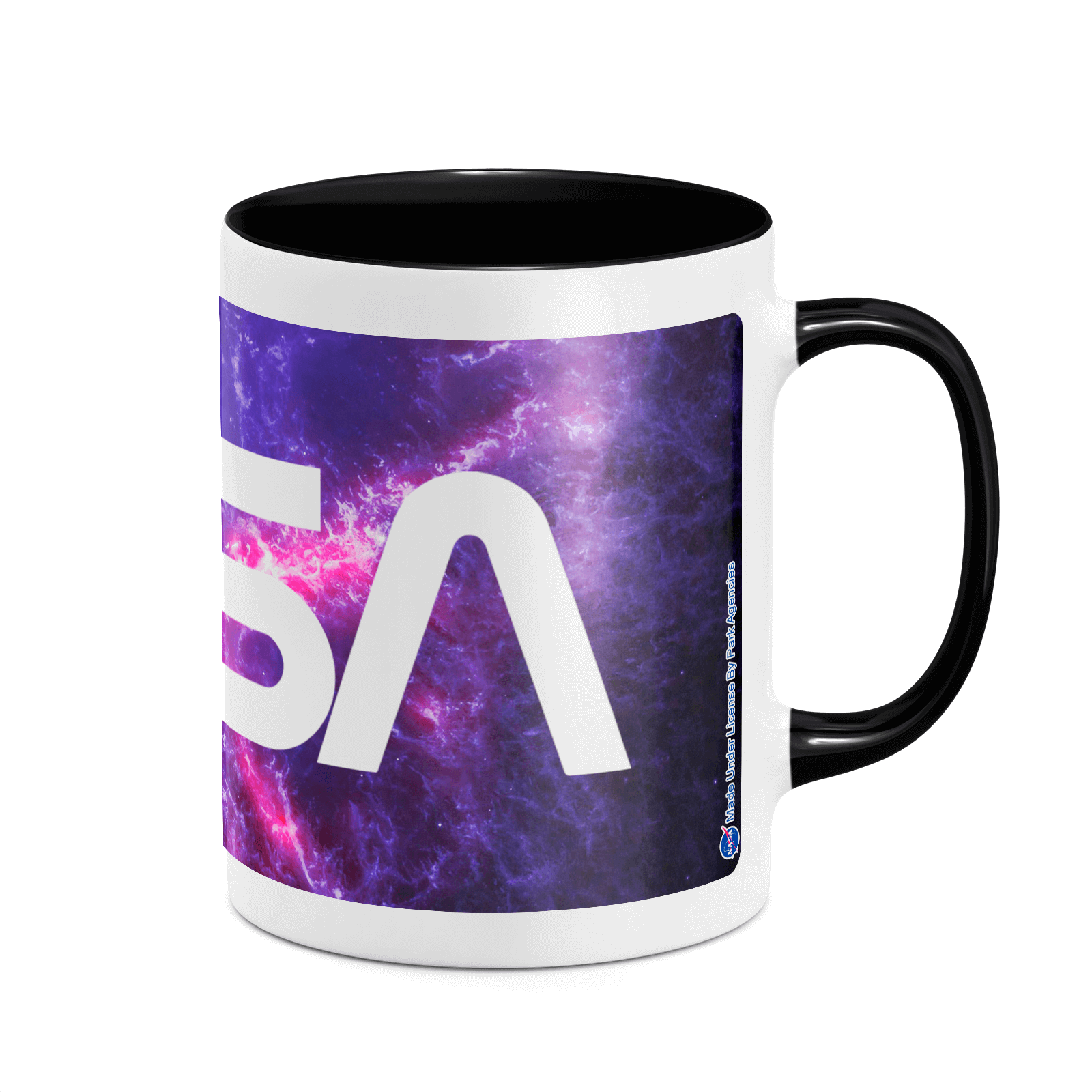 NASA  NASA Nebula Mug | White/Black