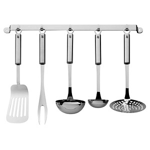 Wmf Profi Plus 6 Piece Kitchen Utensil Set gray