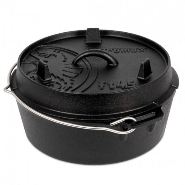 Petromax Dutch Oven - 3.6ltr - Flat Surface (FT4.5-T)