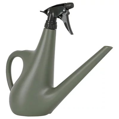 Verve Green Plastic Watering Can & Sprayer 1.5L
