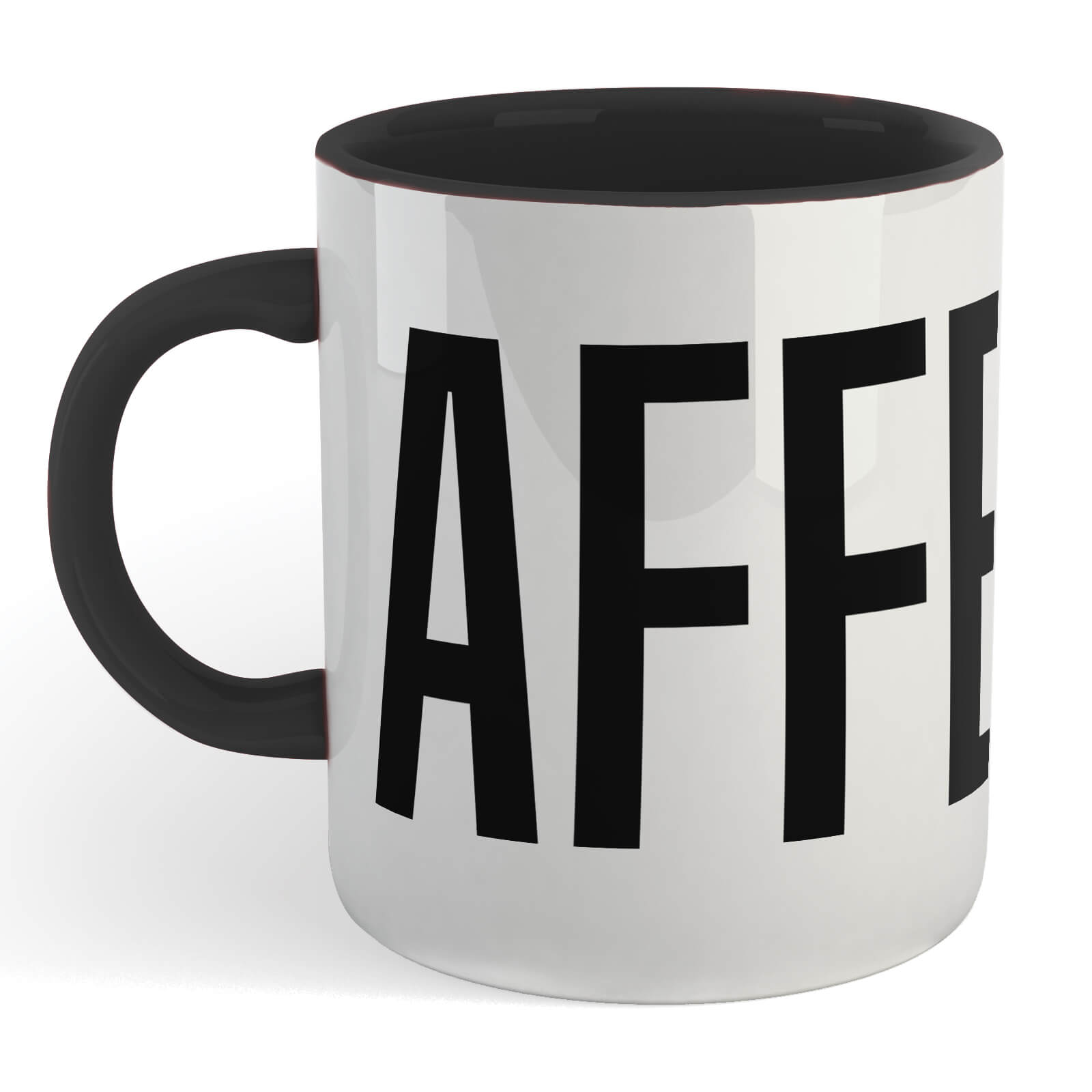 By IWOOT Caffeine Mug - White/Black |