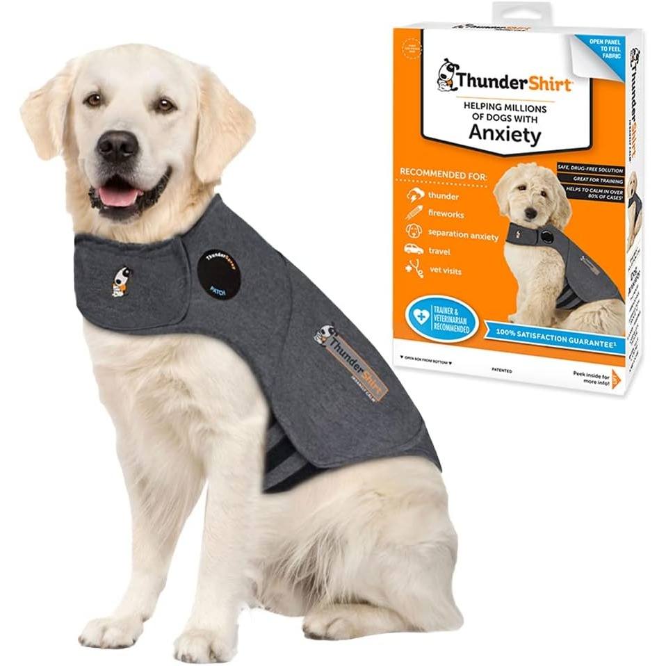 ThunderShirt Dog Anxiety Vest - Grey - XL