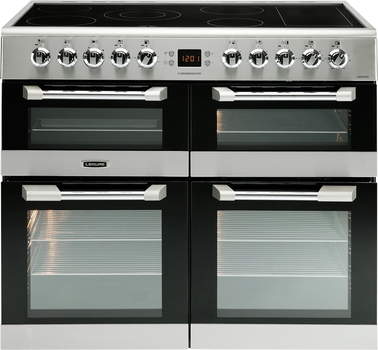 Leisure Cuisinemaster CS100C510X 100cm Electric Range Cooker with Ceramic Hob - Stainless Steel - A/A/A Rated