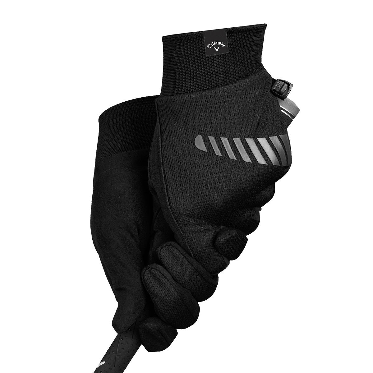 Callaway Golf Callaway Men's ThermalGrip Golf Gloves - Pair, Mens, Pair, Small, Black | American Golf
