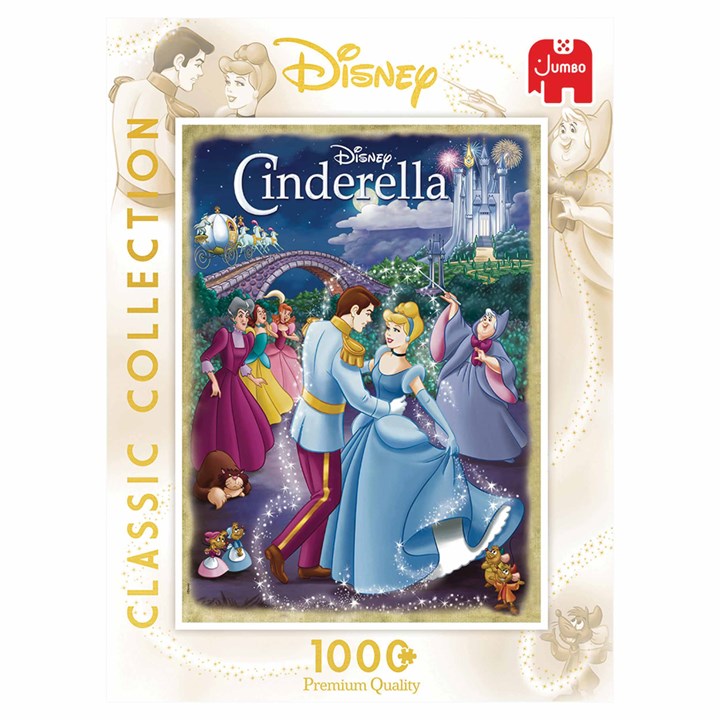 Jumbo Spiele Disney, Cinderella Movie Poster Jigsaw