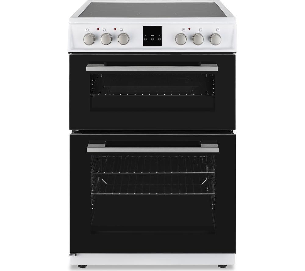  Mdoc60fw 60 Cm Electric Ceramic Cooker - White, White