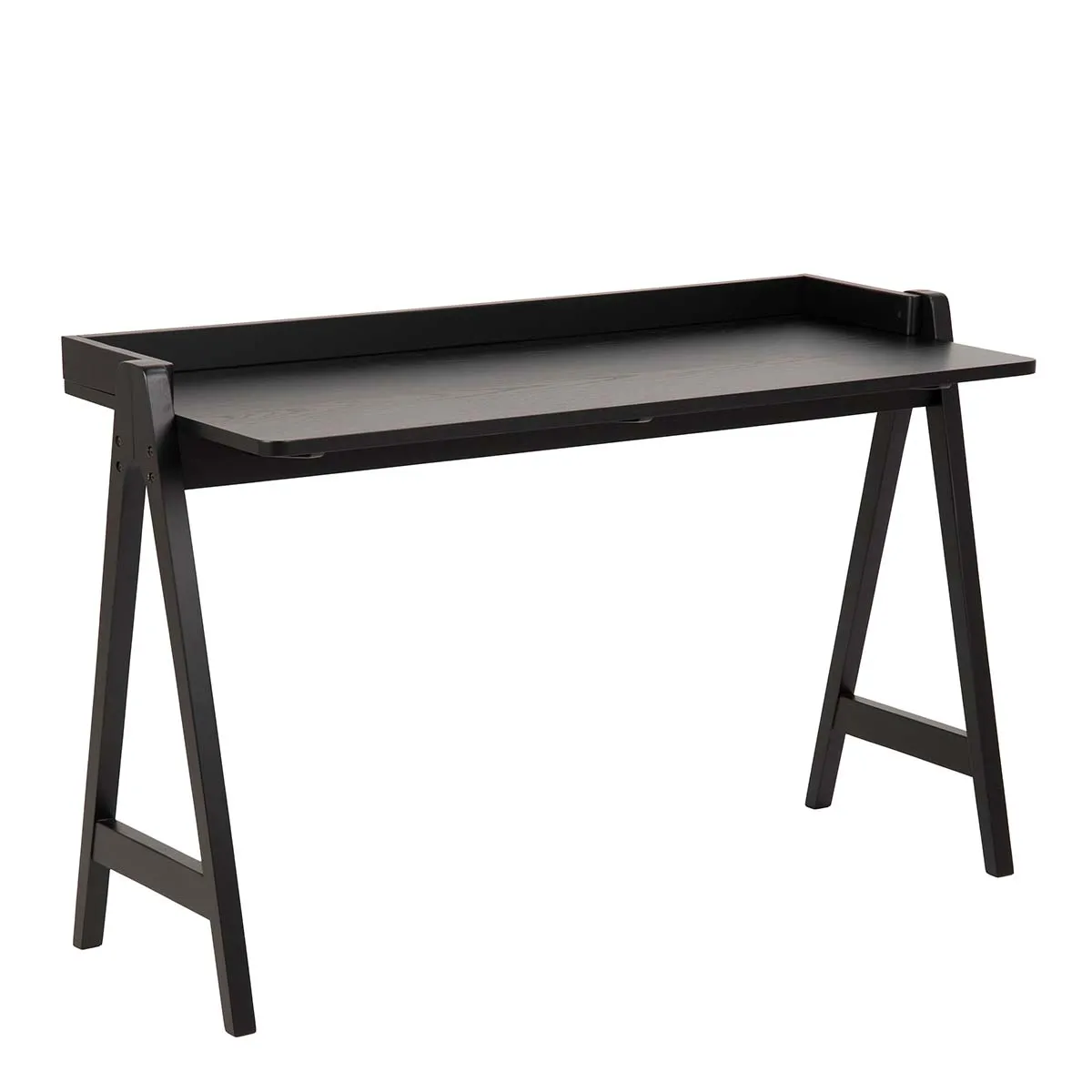 Miso Office Desk in Black, black
