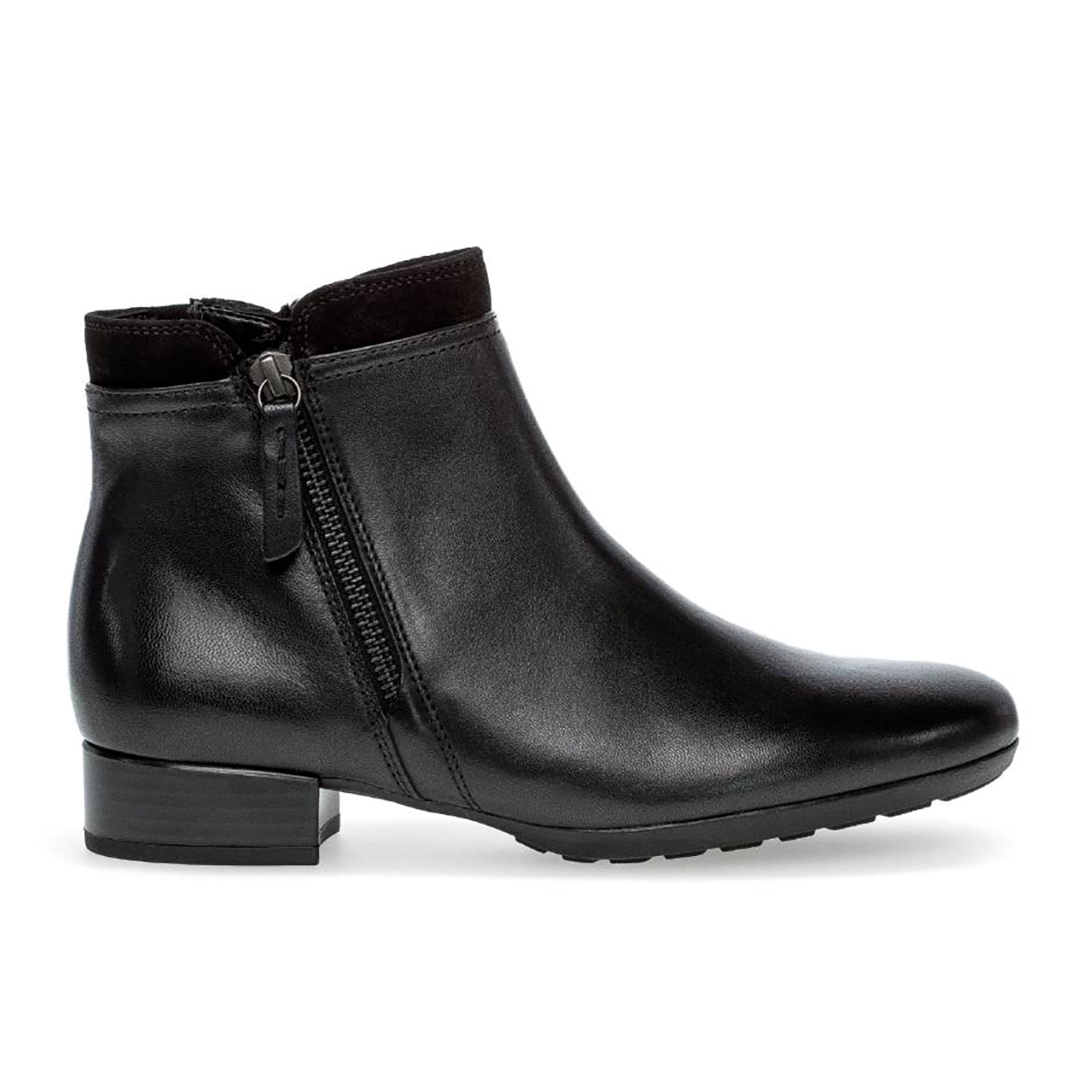  Briano Bolan Br Black leather Womens Heeled Boots 52.718.57 in a Plain Leather in Size 5