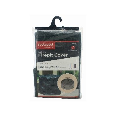 Ashley - 1X Black 85Cm Round Heavy-Duty Fire Pit Cover