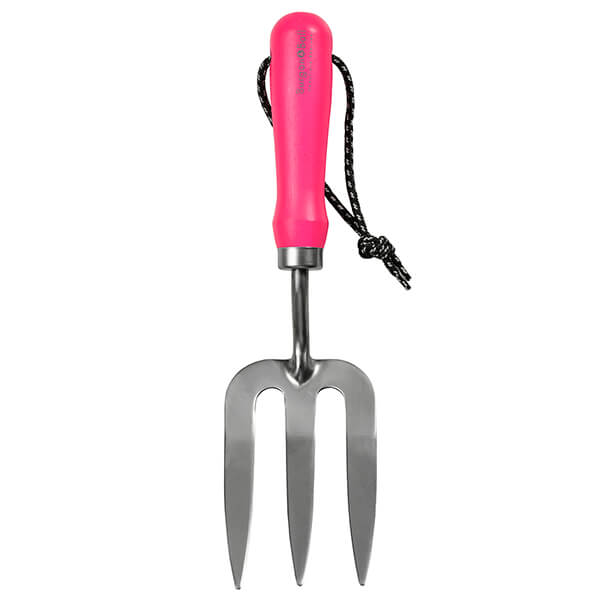 Burgon & Ball - Flora Brite Hand Fork - Pink