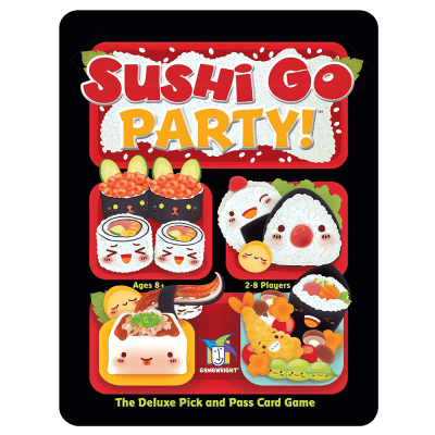 Gamewright Sushi Go Party! for Puzzles and Board Games