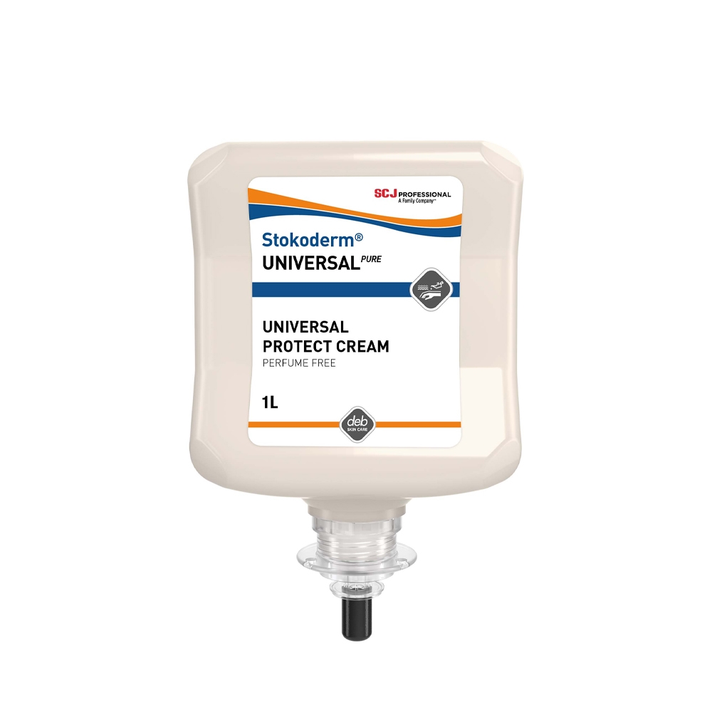 Deb Stokoderm Protect PURE Universal Skin Protection Cream 1Ltr (1 x 6)