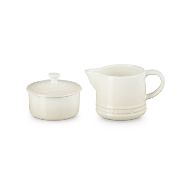 Le Creuset Meringue Milk & Sugar Set