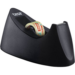 Tesa 53917-00000-00 Desk Tape dispenser Black non-slip includes tape