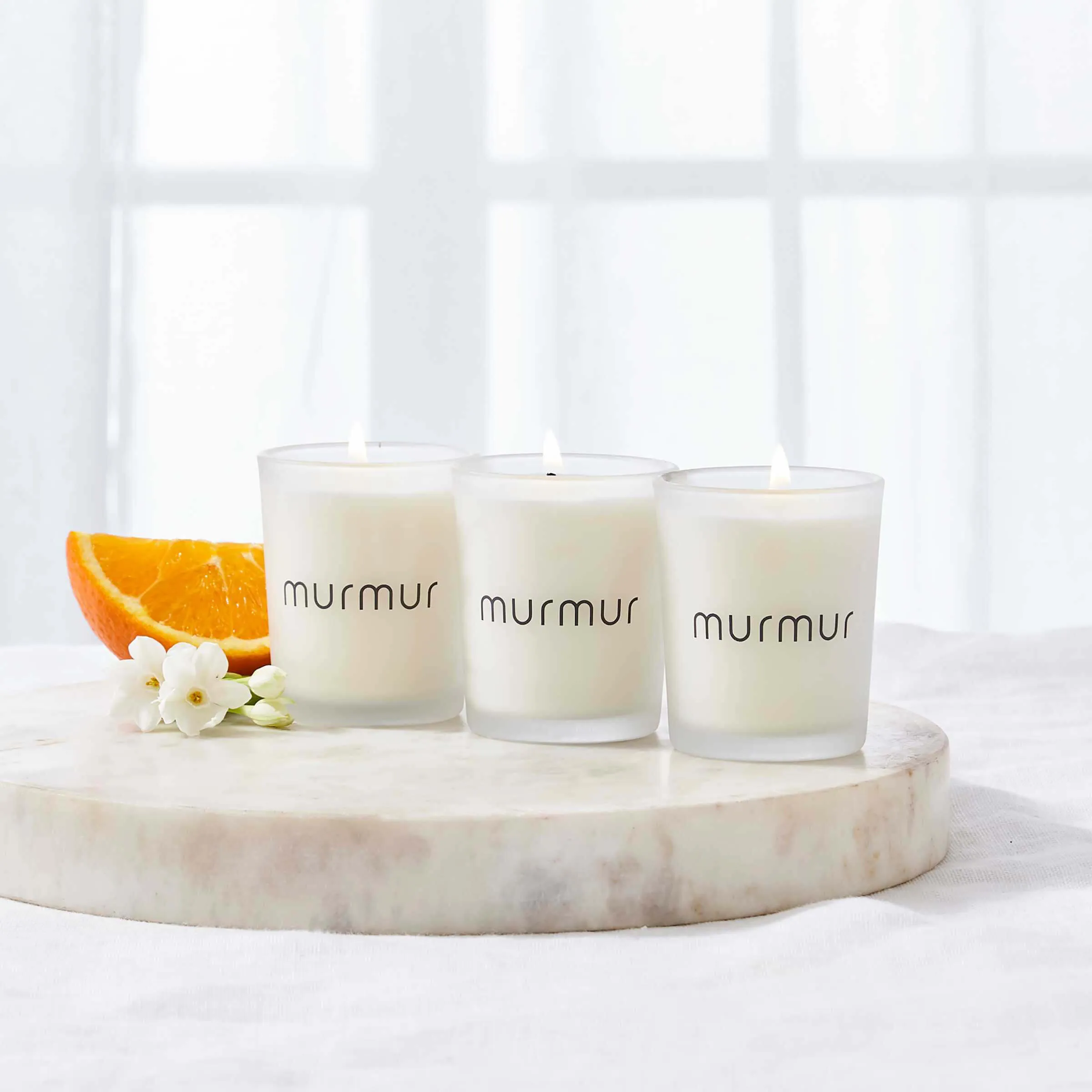 Murmur Harmony Votive Scented Candle 3 Pack