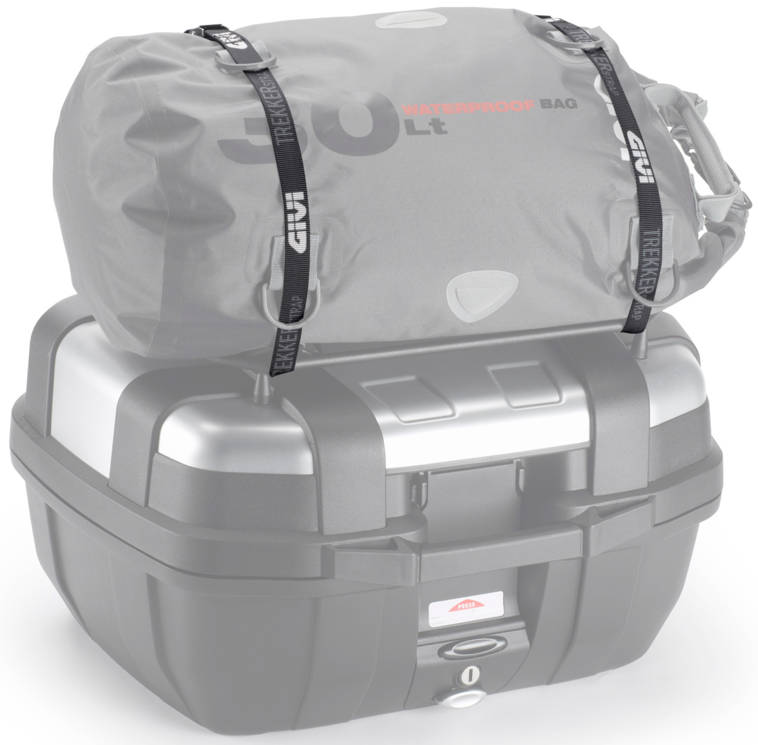 GIVI S351 Trekker Straps 75, black, black, Size One Size