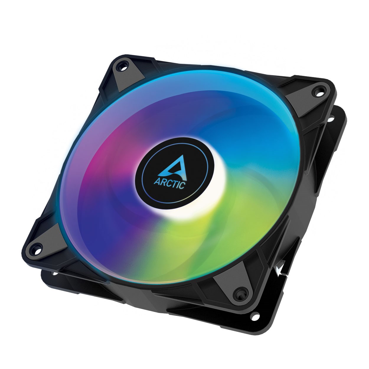 Arctic Cooling ARCTIC P12 PWM PST A-RGB 0dB Computer case Fan 12 cm Black White 1 pc(s)