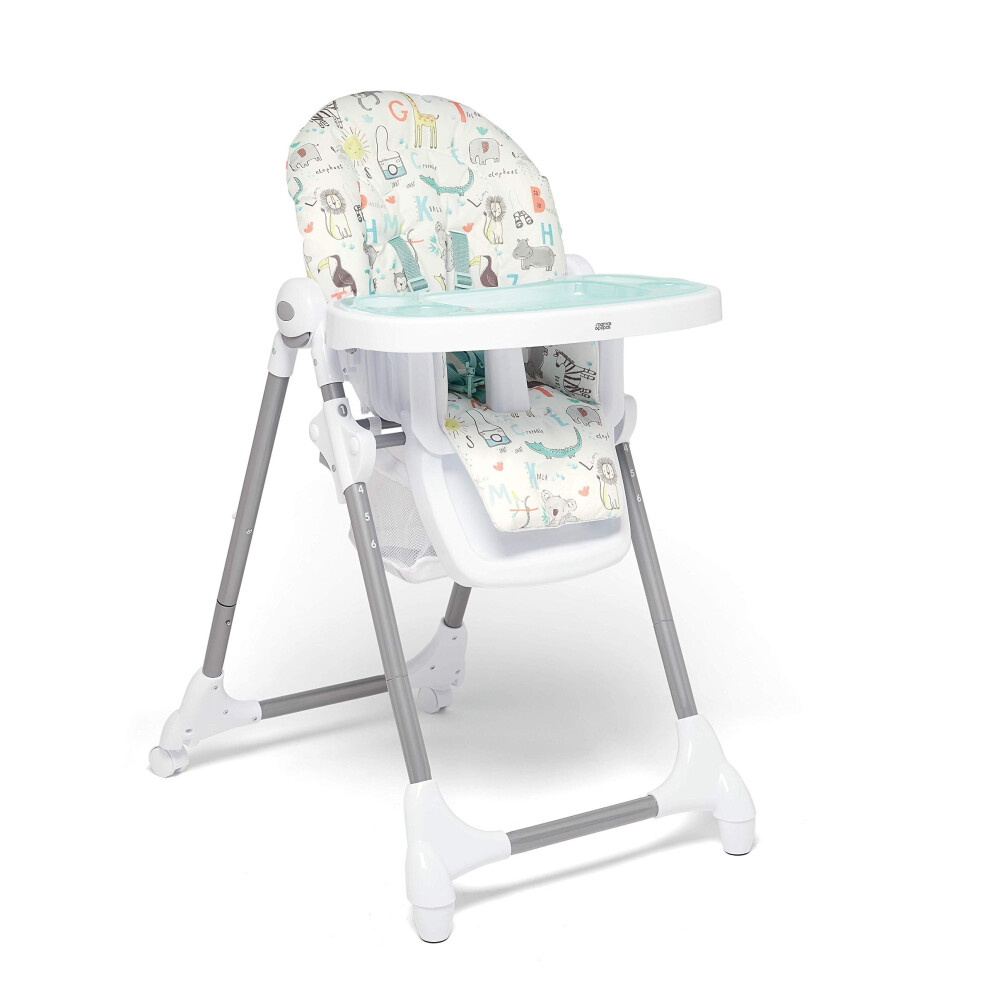 Mamas & Papas Snax Adjustable Highchair with Removable Tray Insert - Safari