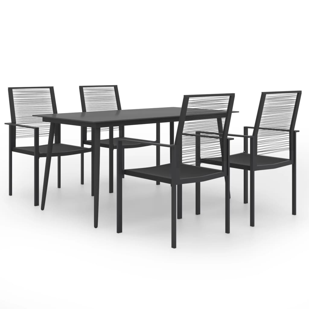 VidaXL 5 Piece Garden Dining Set