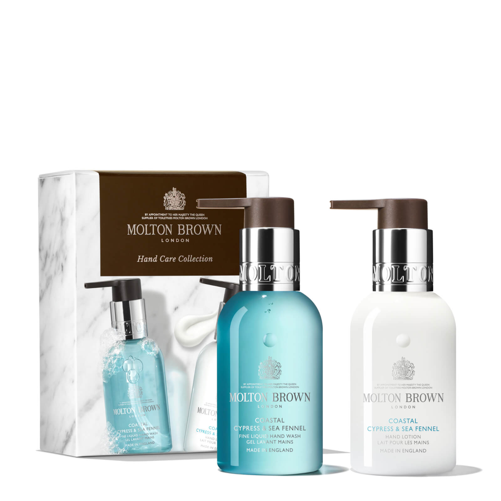 Molton Brown Coastal Cypress and Sea Fennel Hand Care Collection (Worth £20.00)