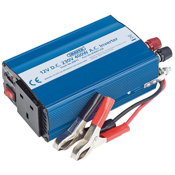 Draper 28815 12V 400W DC-AC Inverter