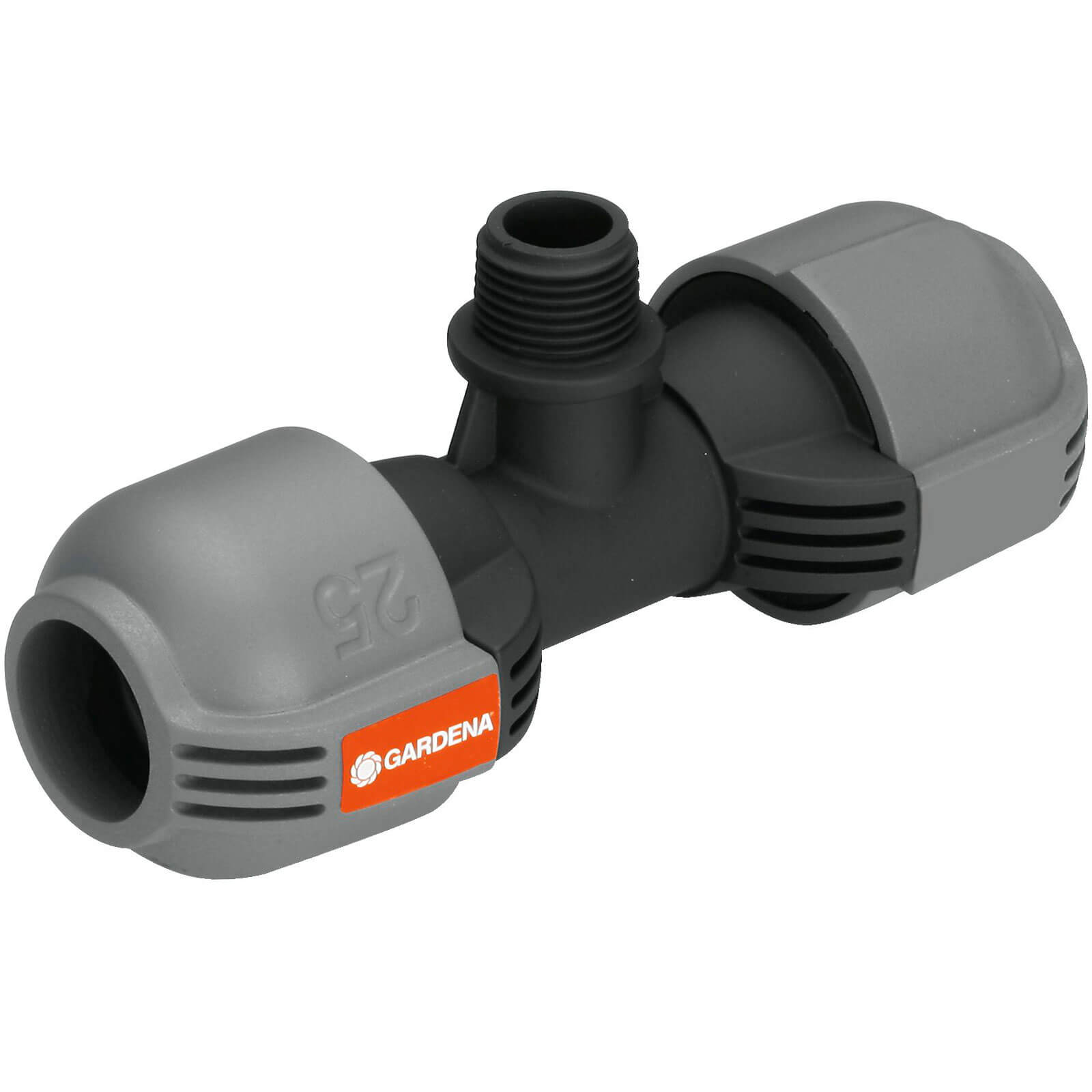 Gardena SPRINKLERSYSTEM Male Threaded T Piece Connector 25mm x 1/2" Pack of 1