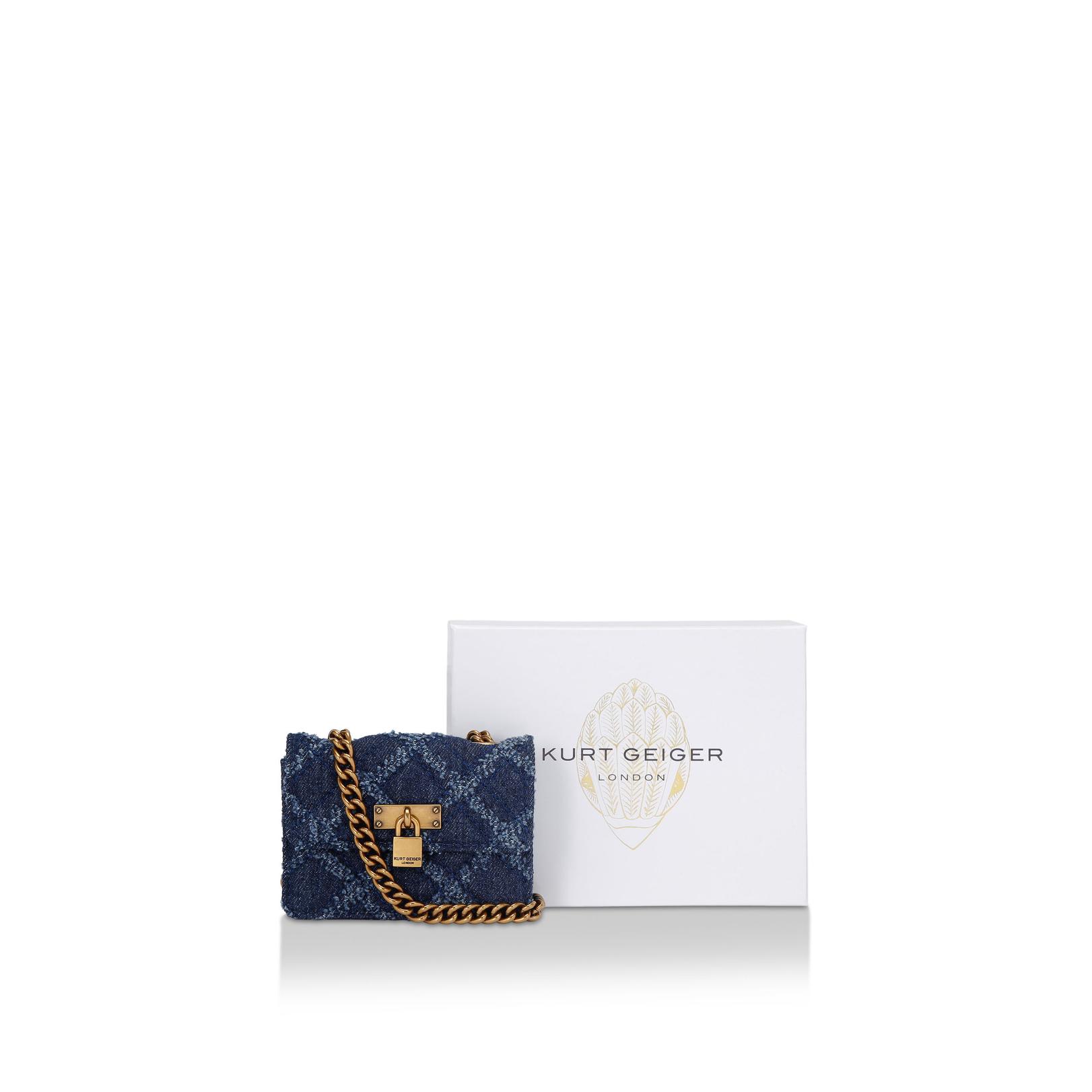  Womens Denim Kgl Micro Brixton Lock - Blue - One Size