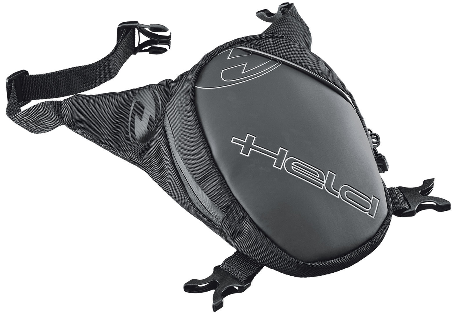 Held Thigh Bag, black, black, Size One Size