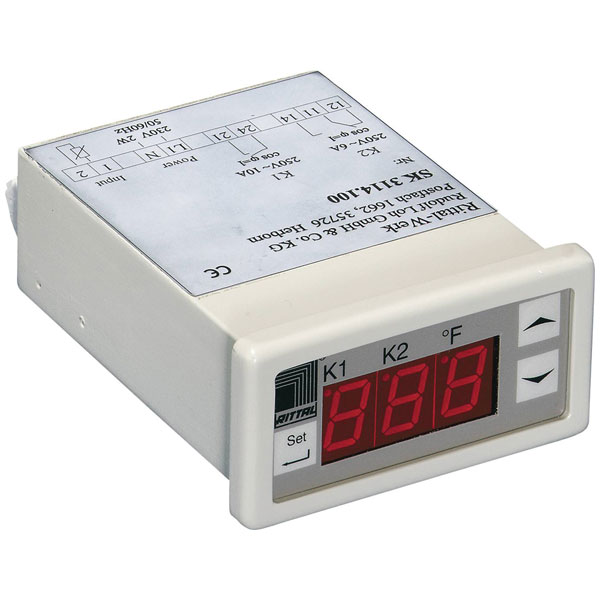 Rittal Enclosure Thermostat, +5 → +55 °C