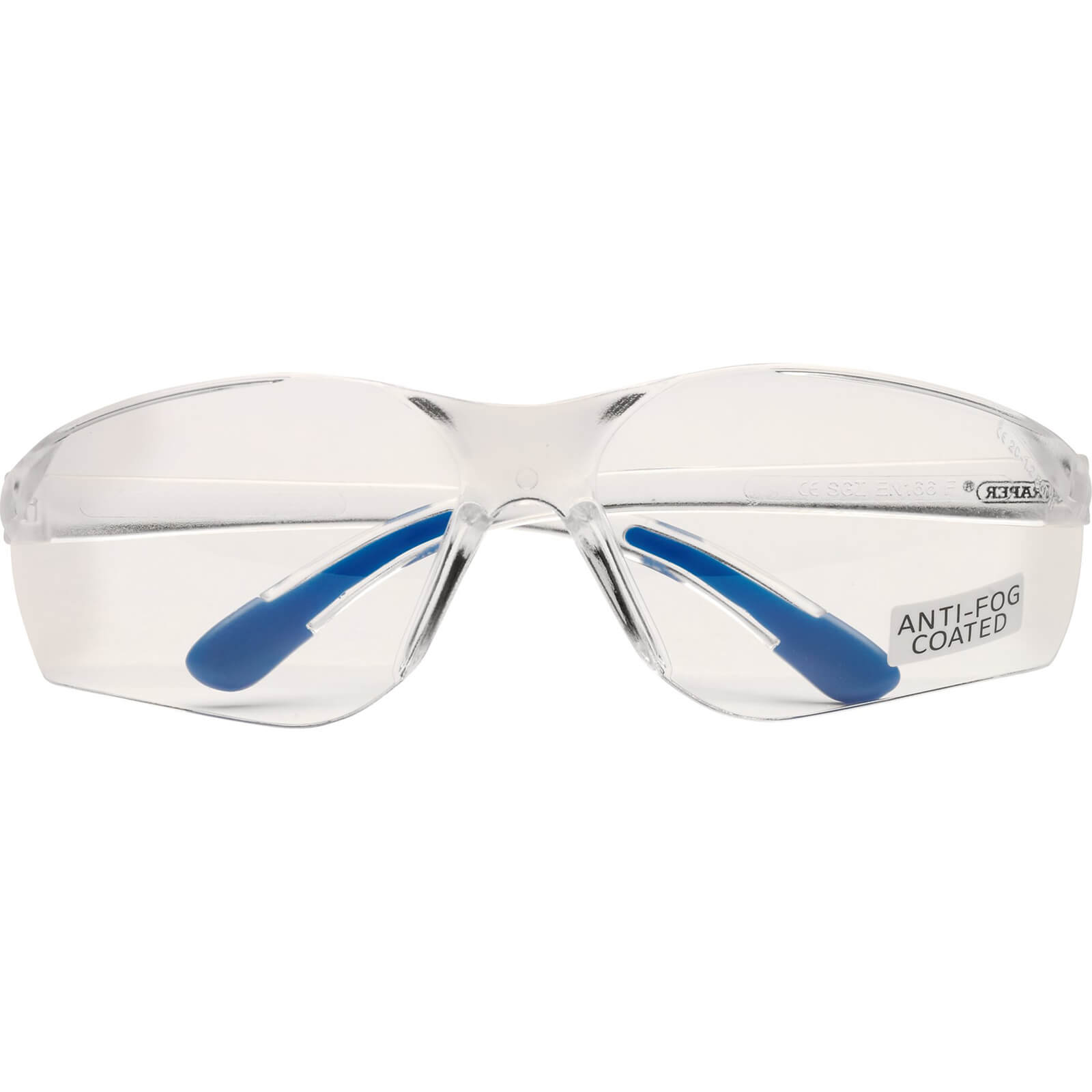 Draper 02937 Clear Anti-Mist Glasses