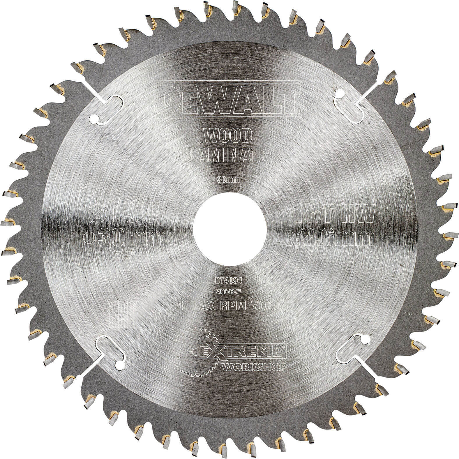 DeWalt Extreme Fine Finish Saw Blades 235mm 40T 30mm