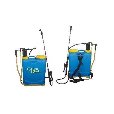20 Litre Backpack Knapsack Weed Fertiliser Pressure Sprayer with 1.3m Hose - Blue
