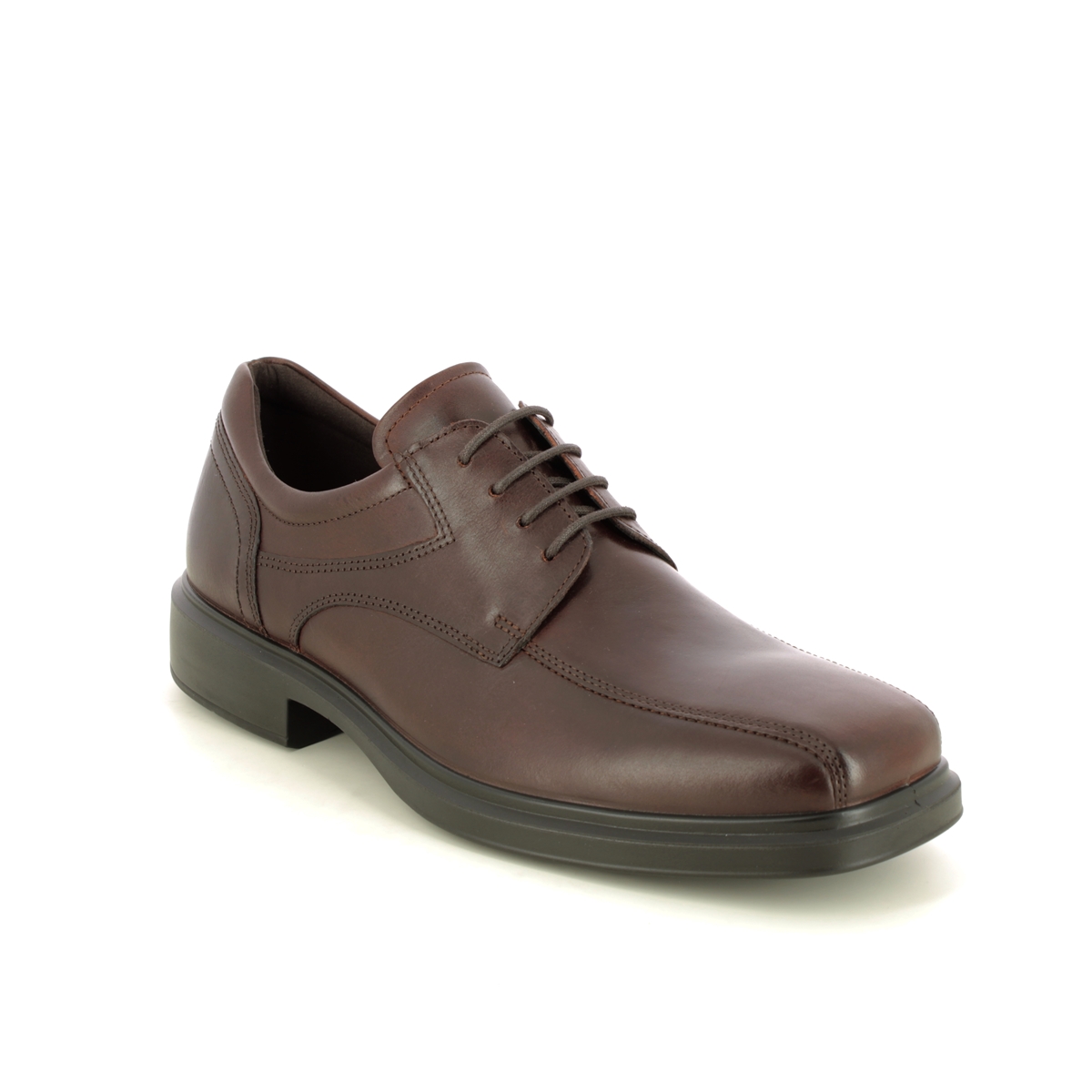 ECCO 500174-02014 Helsinki 2 Tram Brown Leather Mens Formal Shoes